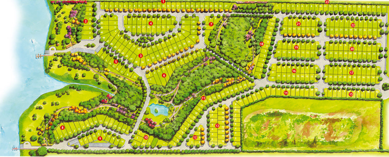 Obra de urbanização executada pela Tecsane